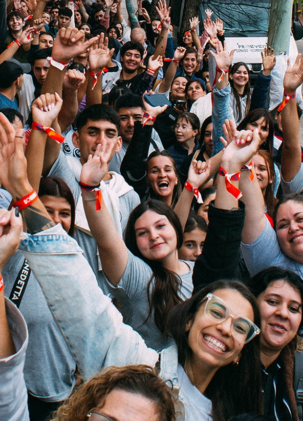 Jóvenes en el congreso